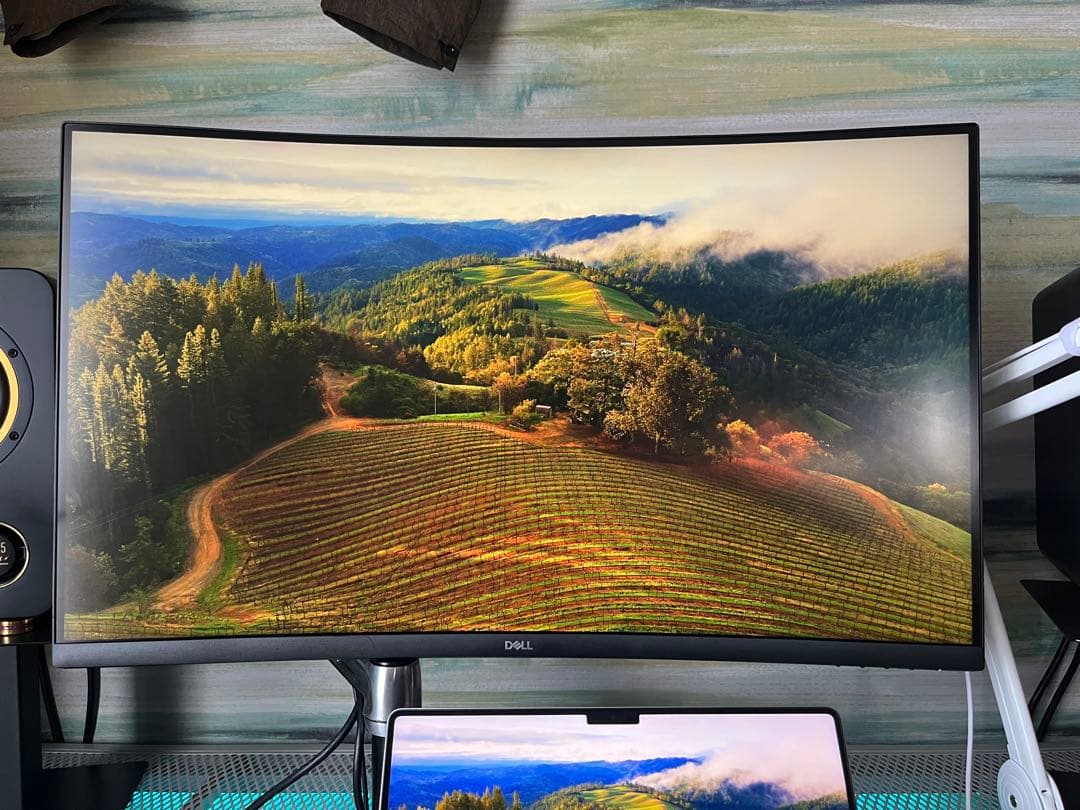 【mkz】DELL S3221QS 4K 曲面モニター 31.5インチ