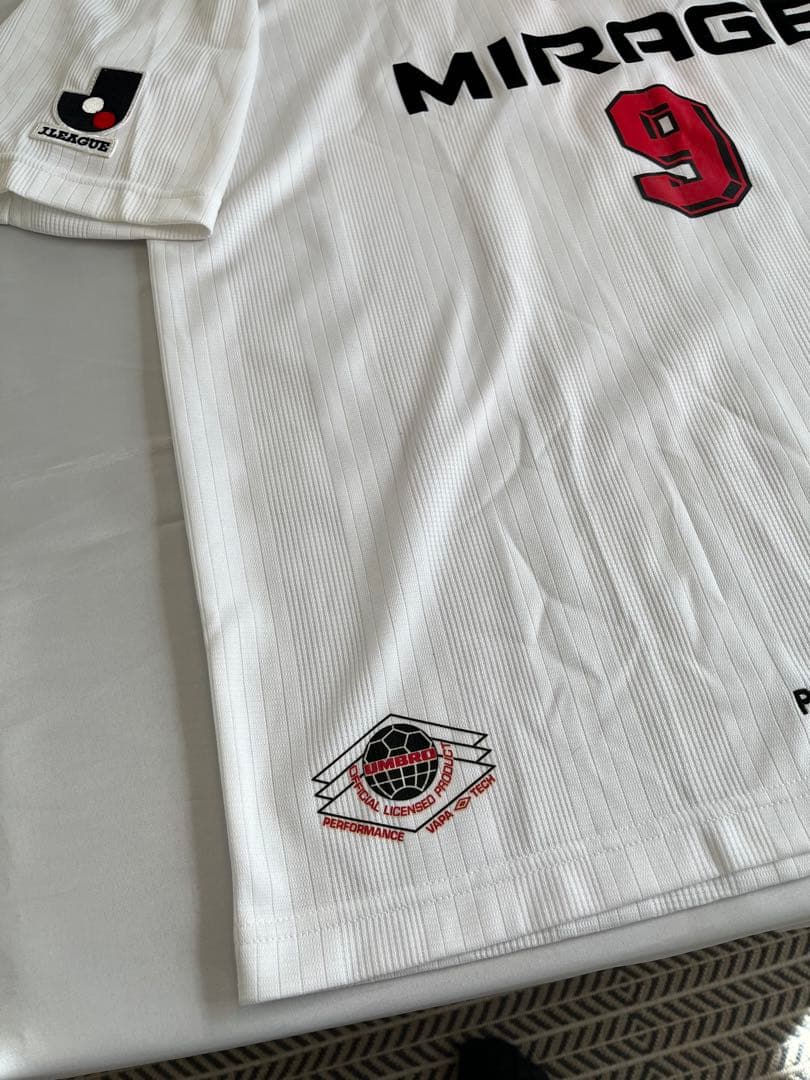 【美品 貴重】1997年 浦和レッズ アウェイ ユニフォーム NO.9サイズXL