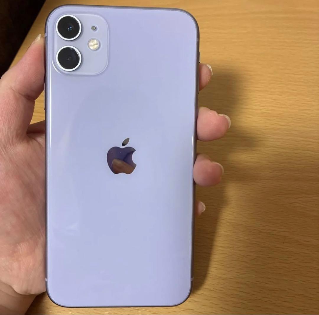 美品 Apple iPhone 11 ラベンダー 本体