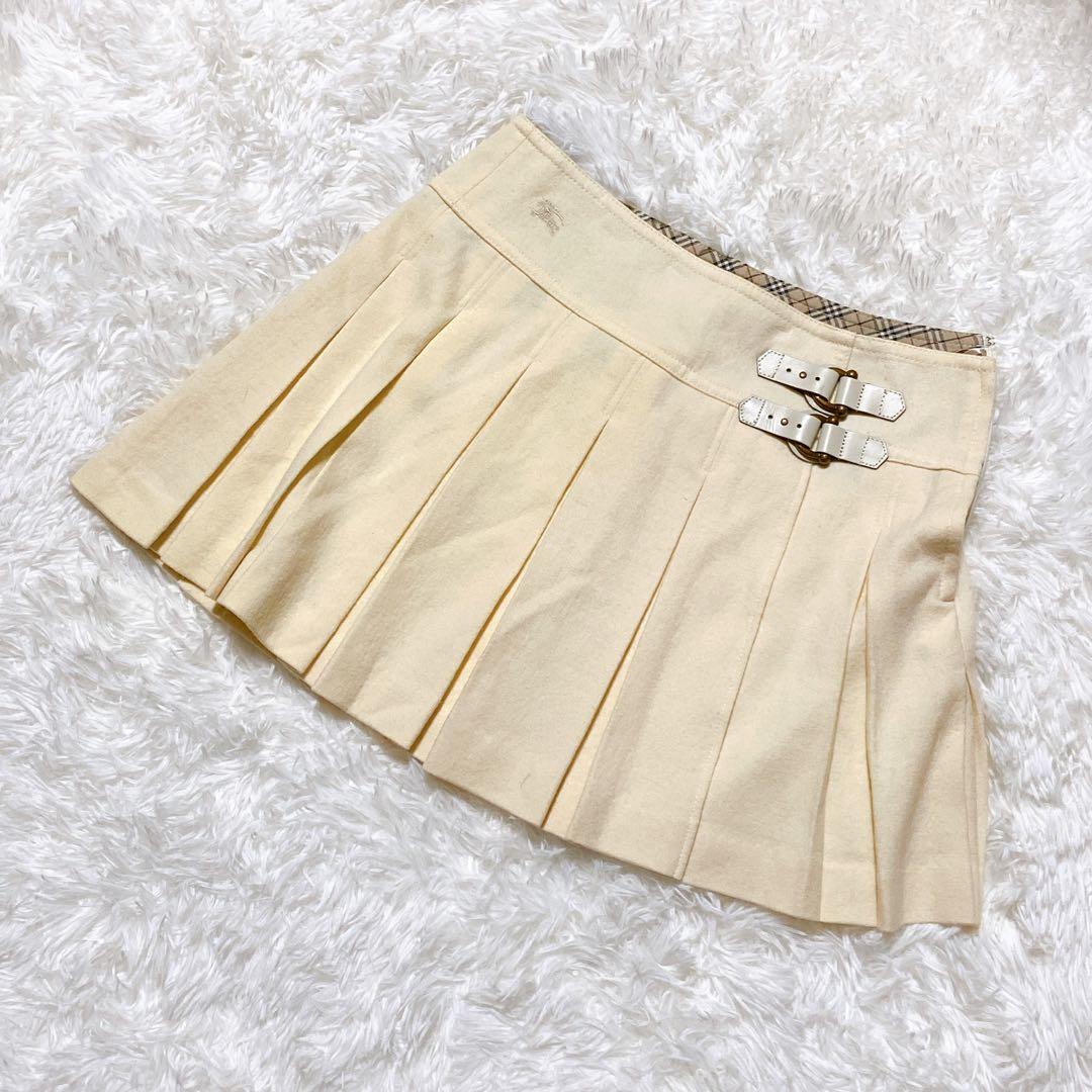 Yuki Yuki ⭐️バーバリーブルーレーベル　フレアスカート