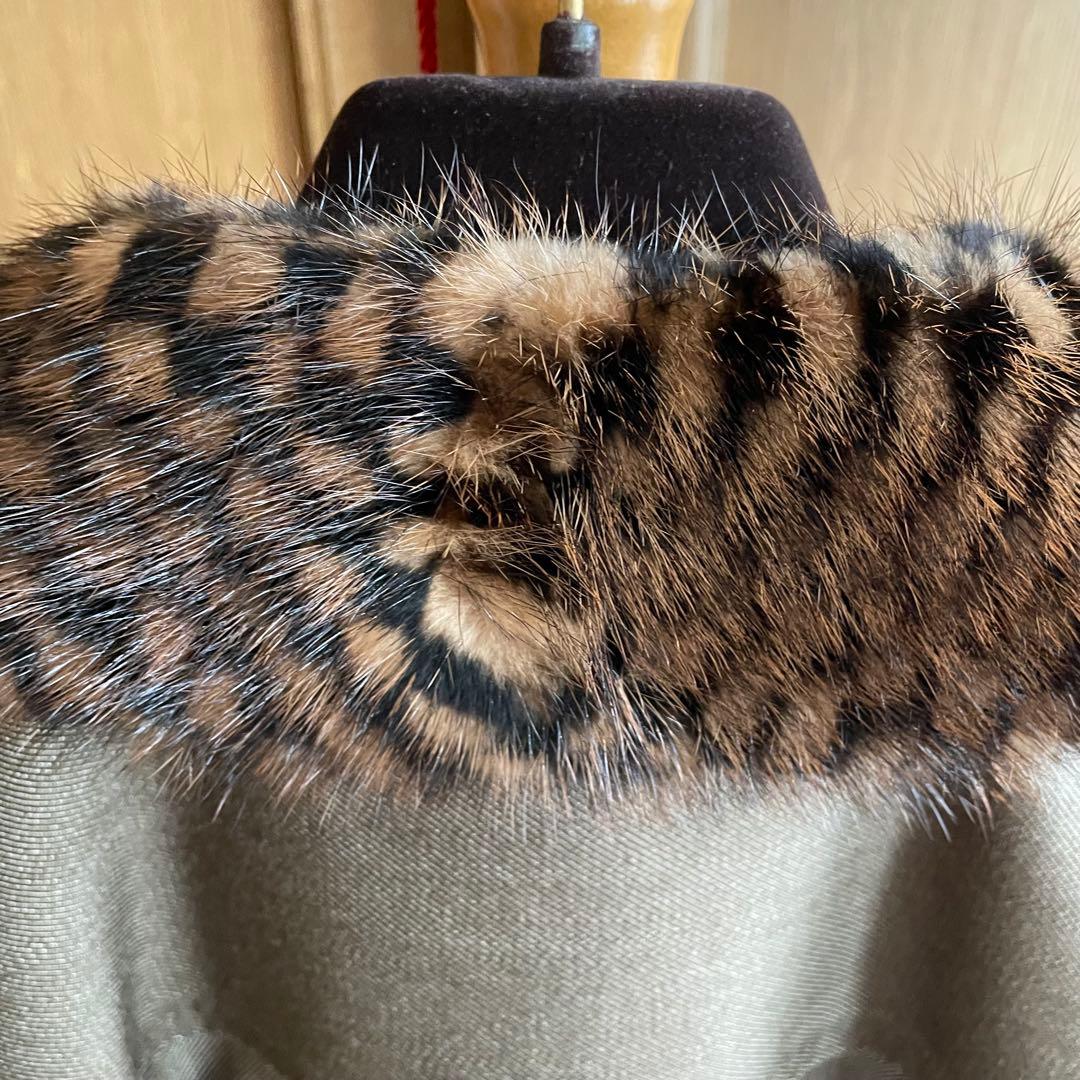 美品　Louis Vuitton ルイヴィトン　コート　ミンク　size38