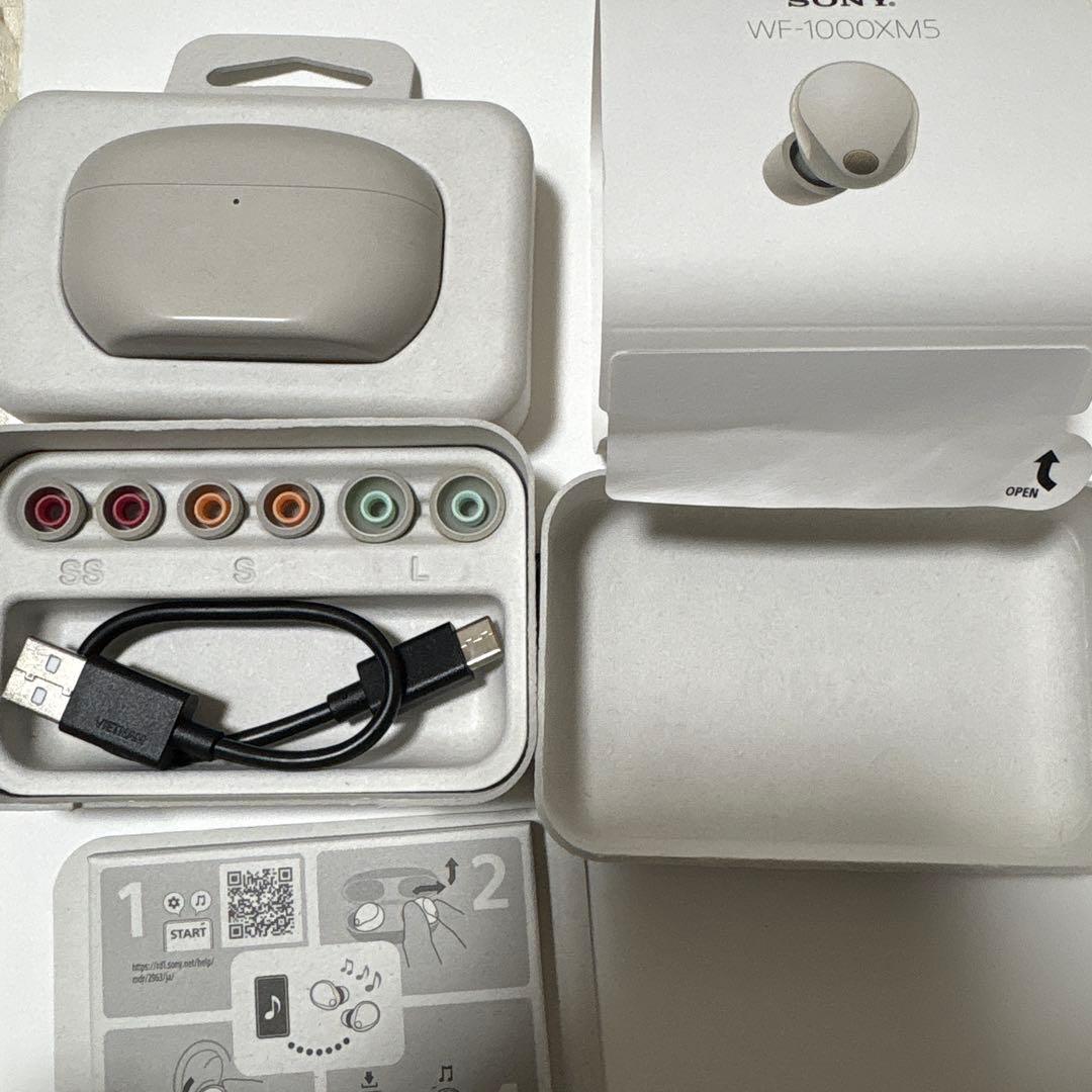 wf-1000xm5 プラチナシルバー