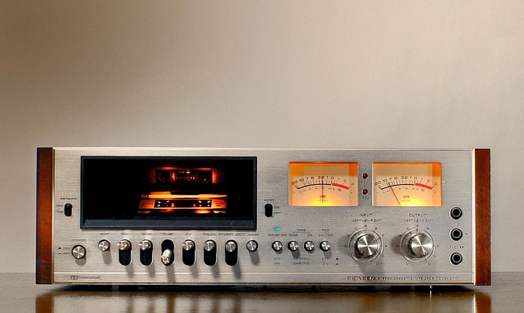 ★PIONEER STEREO CASSETTE DECK CT-7 【品２】