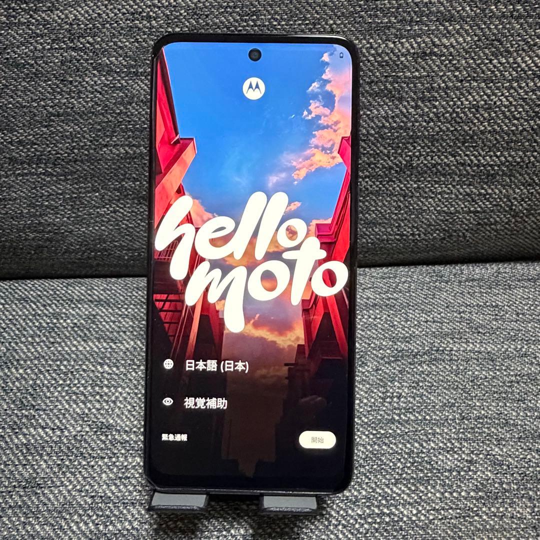 超美品　moto g64 5G SIMフリー　スペースブラック