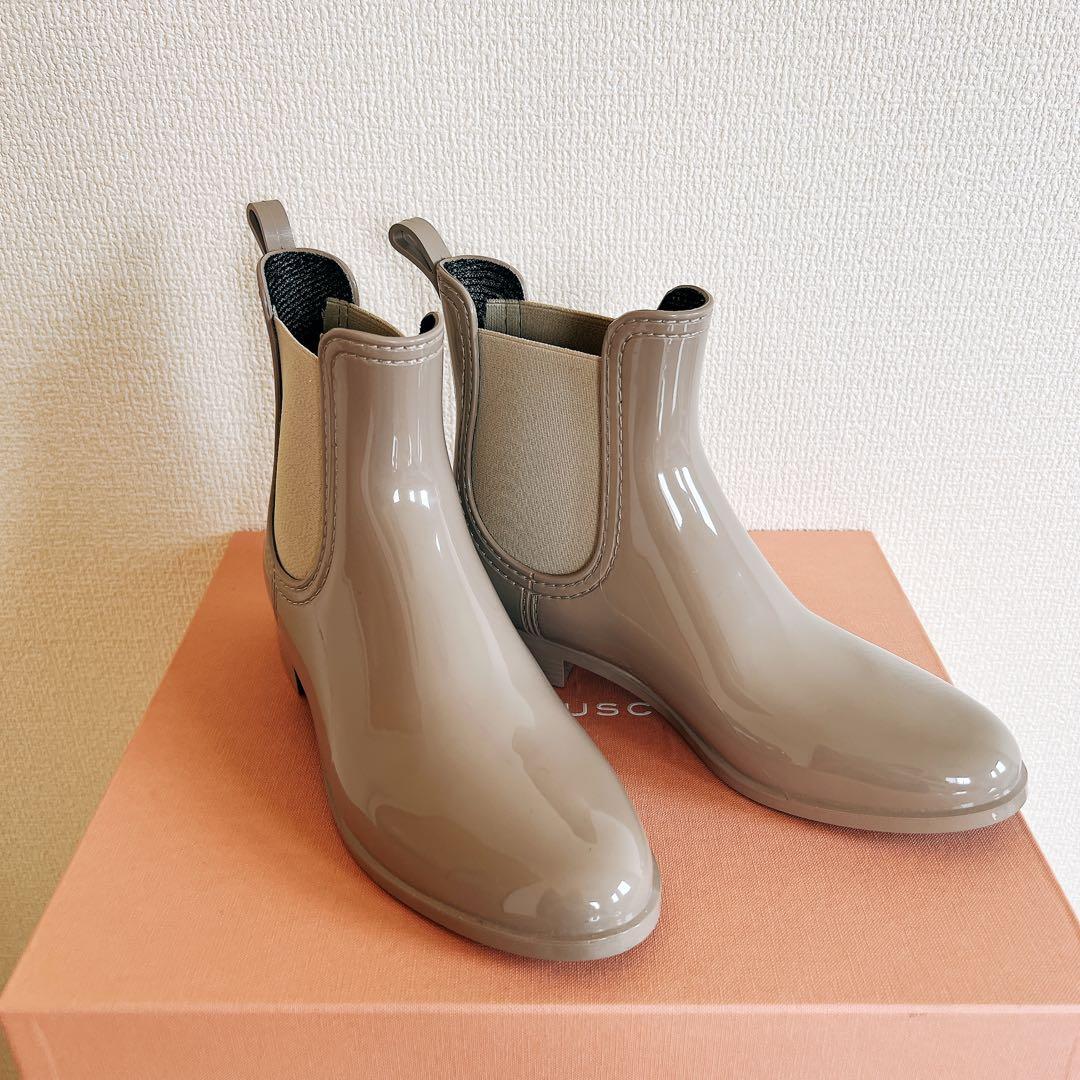 【FABIO RUSCONI】 サイドゴアレイン ブーツ