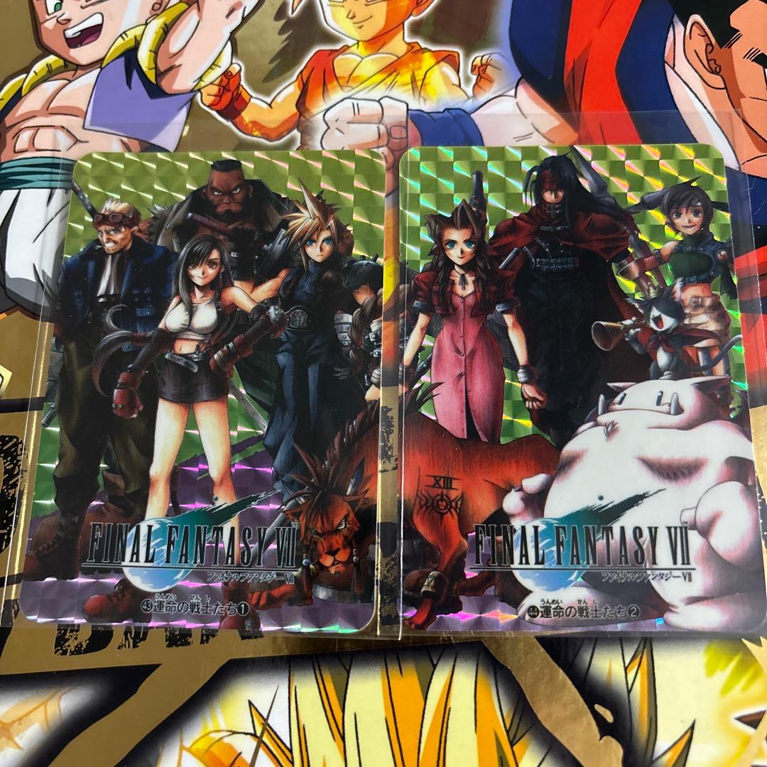 ファイナルファンタジー７　カードダスセット