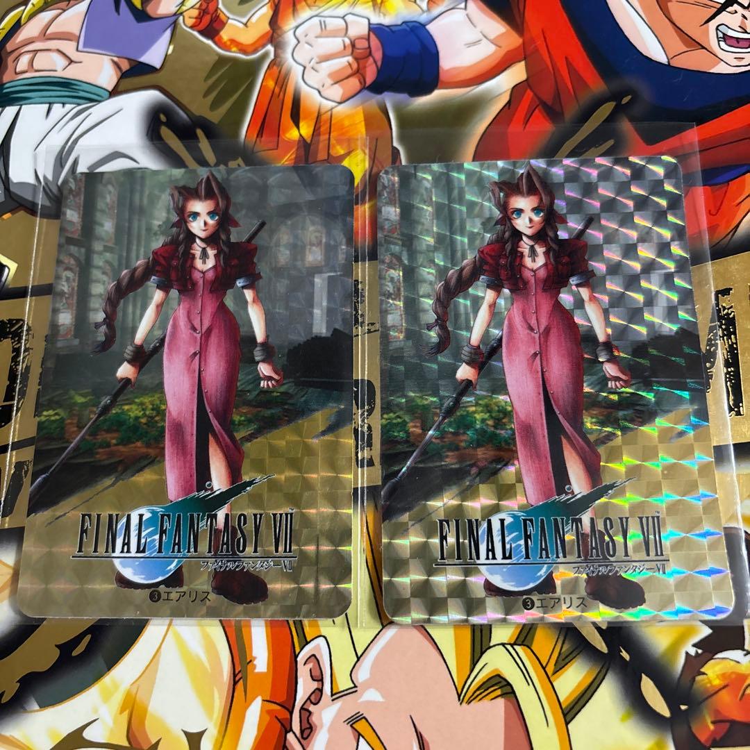 ファイナルファンタジー７　カードダスセット