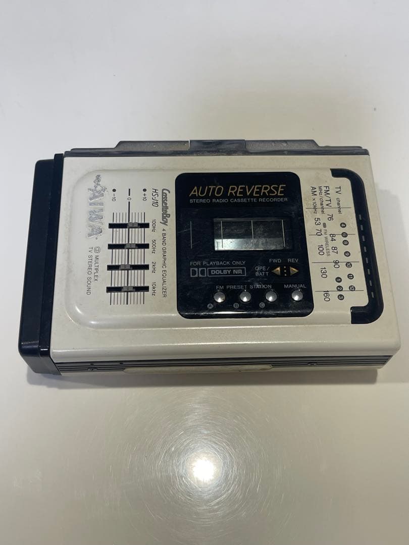 SONY CDプレーヤーとSONY、AIWAカセットプレイヤーのセット　ジャンク