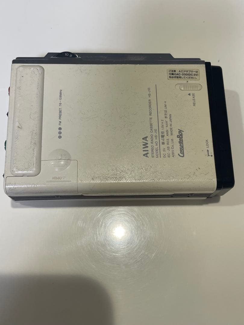 SONY CDプレーヤーとSONY、AIWAカセットプレイヤーのセット　ジャンク