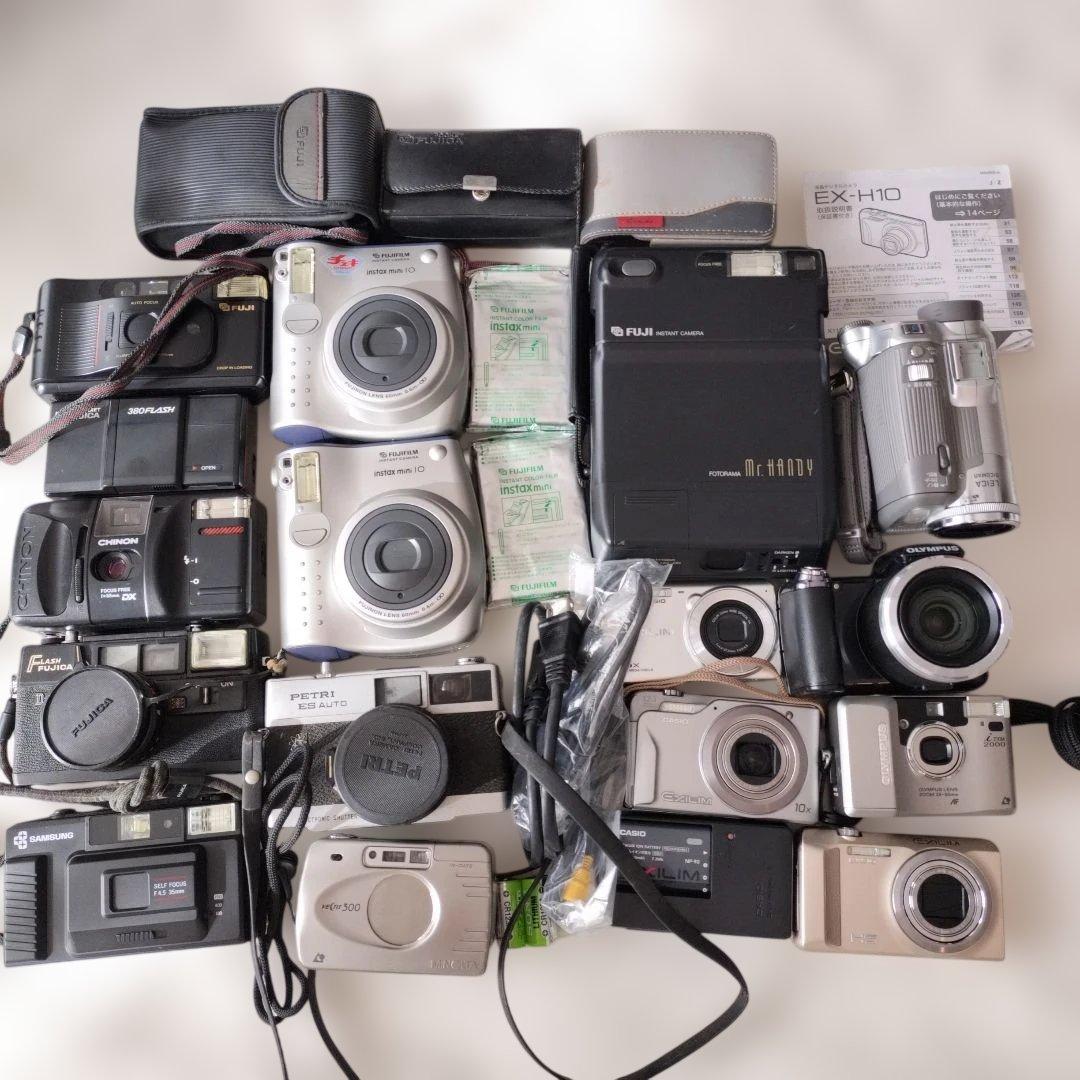 【まとめ売り】デジタルカメラ　フィルムカメラ　ビデオカメラ　16台