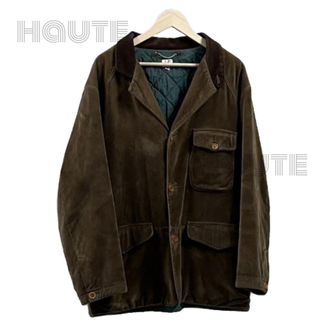 80s CP COMPANY massimo osti ベロアカバーオール 中綿