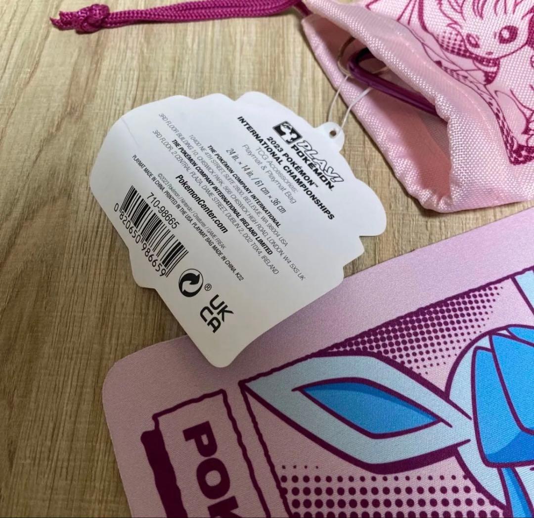 海外正規品 ブイズ ポケモンカード プレイマット