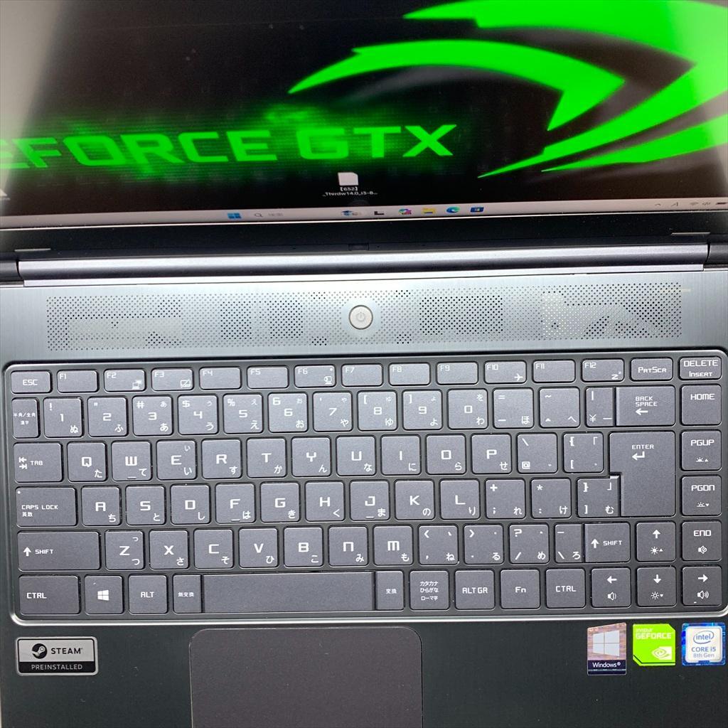 美品！高性能！軽量薄型　爆速ゲーミングノート　4コア8スレ　NVIDIA GPU