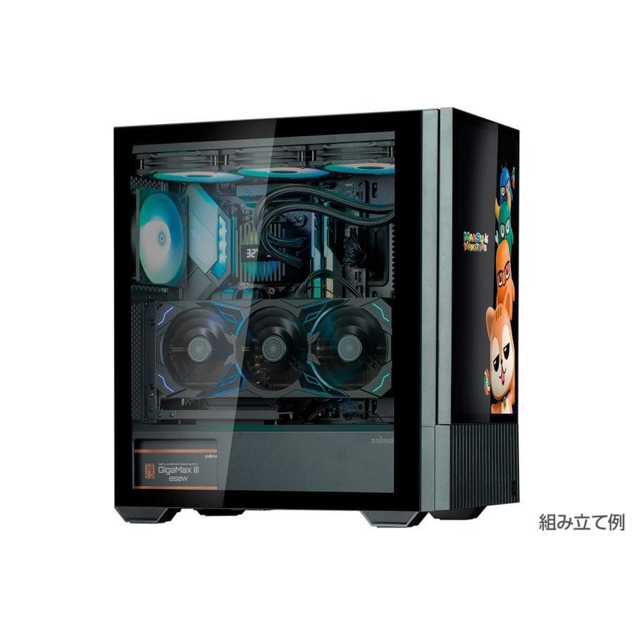 新品 ZALMAN Z10 DS 15.6型フルHDディスプレイ搭載 PCケース