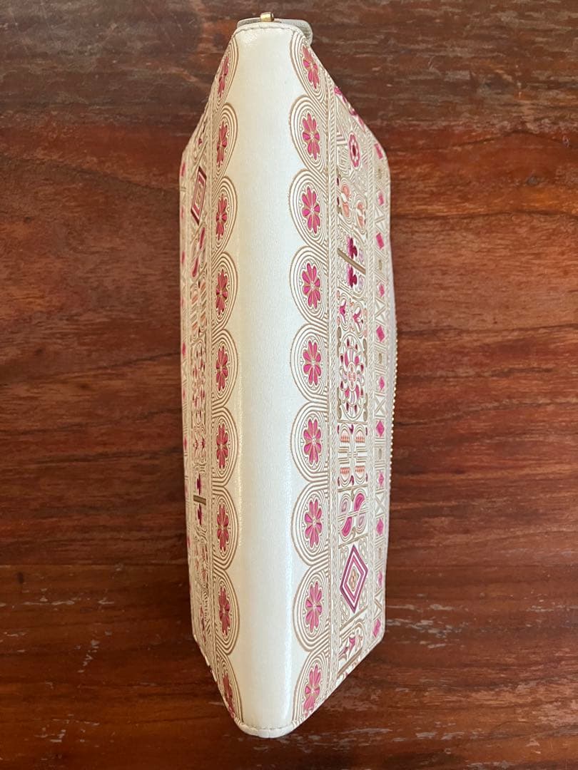 文庫屋大関　長財布　ぐるっとファスナー　アポロン　ピンク