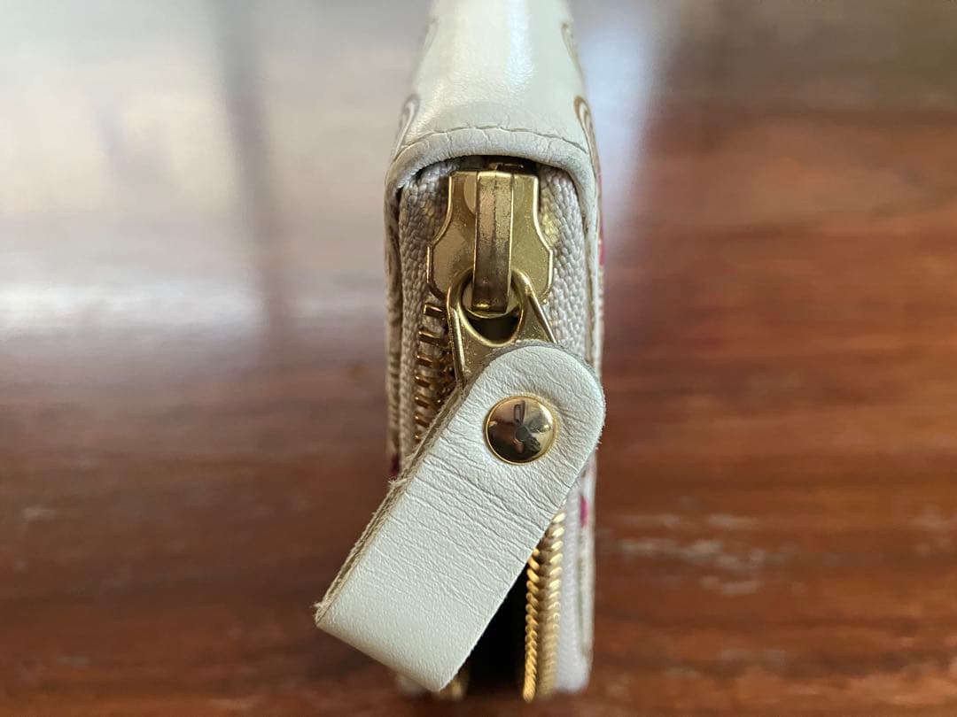 文庫屋大関　長財布　ぐるっとファスナー　アポロン　ピンク