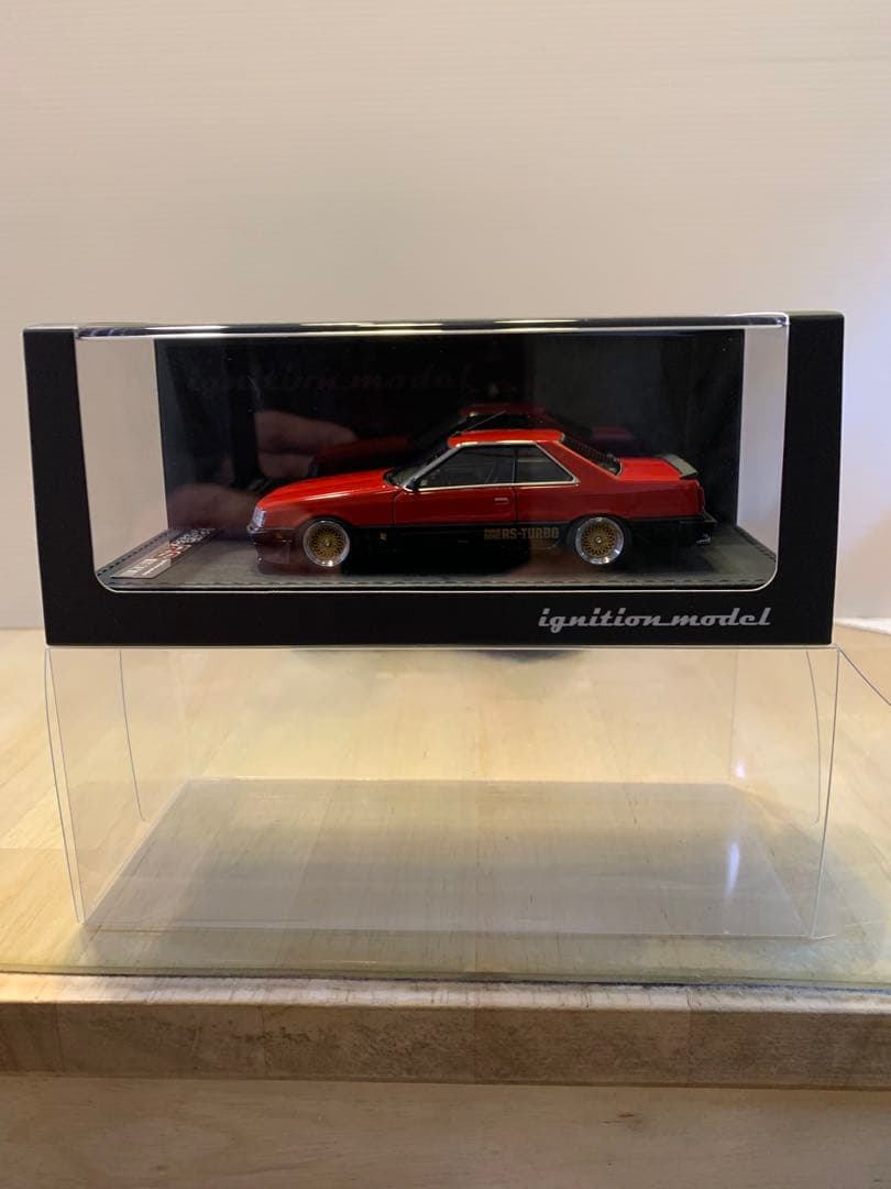 イグニッションモデル　1/43 スカイライン　RSターボ　R30 レッド