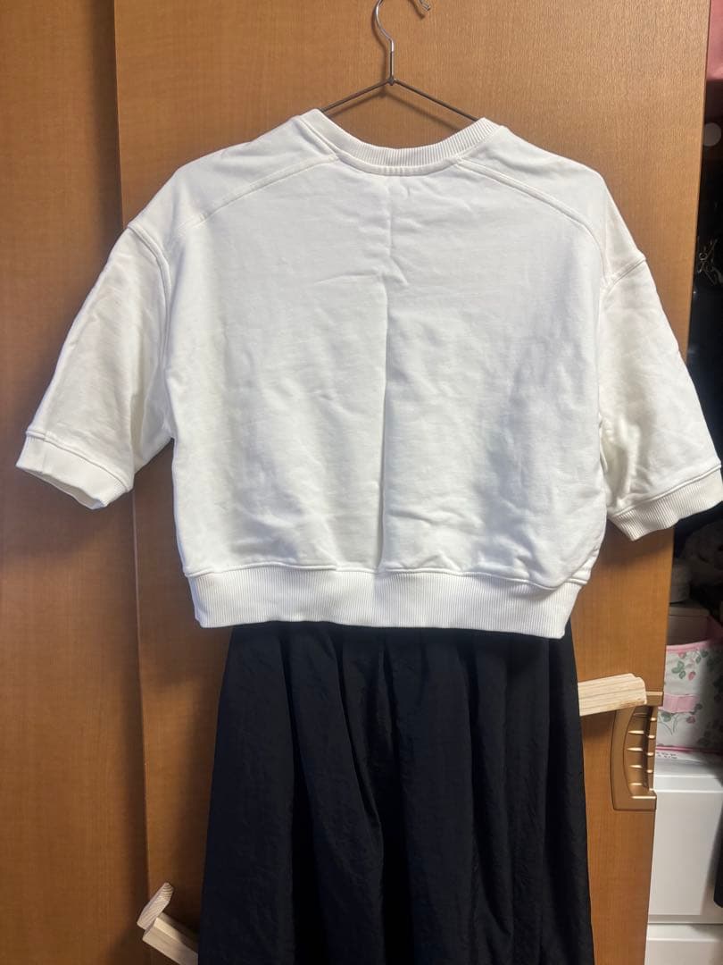 Chloé ホワイト ロゴ Tシャツ トレーナー　半袖トレーナー