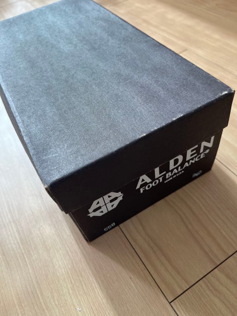 y*n様 Alden オールデン　カーフ　ストレートチップ　ブラック　9.5