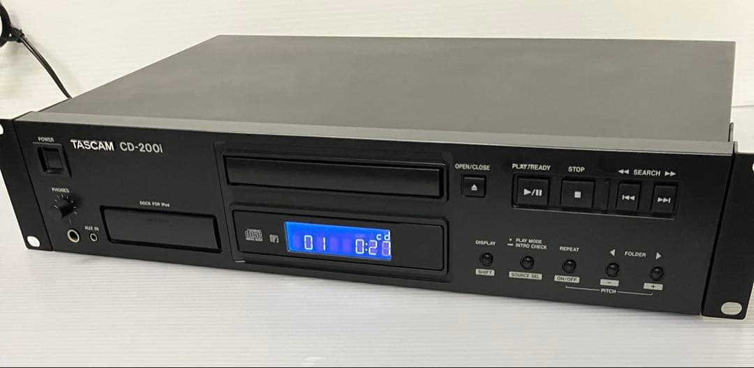 値下　TASCAM CD-200i CDプレーヤー /iPodドック