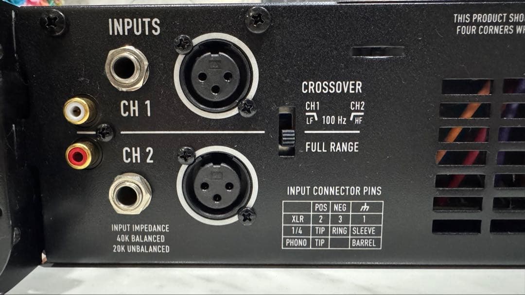 【動作確認済】QSC GX5 パワーアンプ｜PA・店舗音響