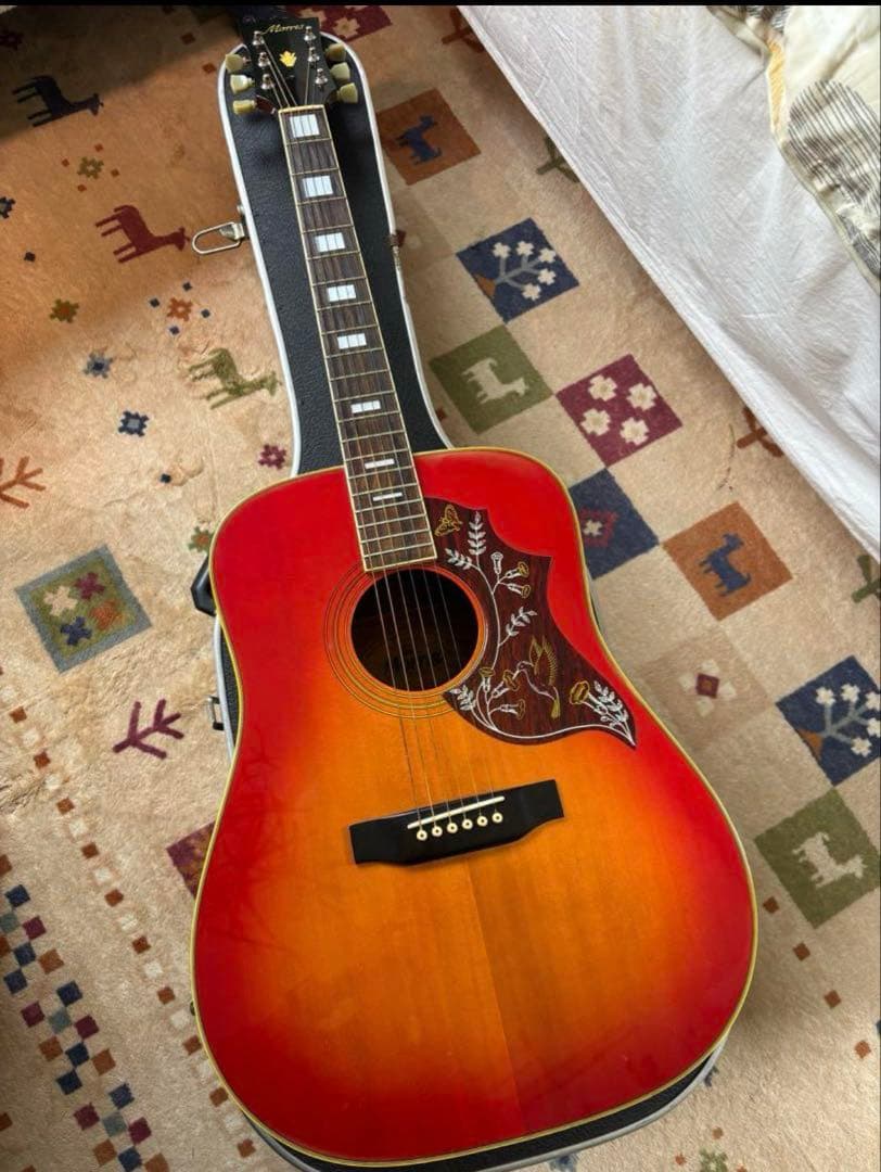早い者勝ち！ギターケース付き　モーリス　ハミングバード　WH-25