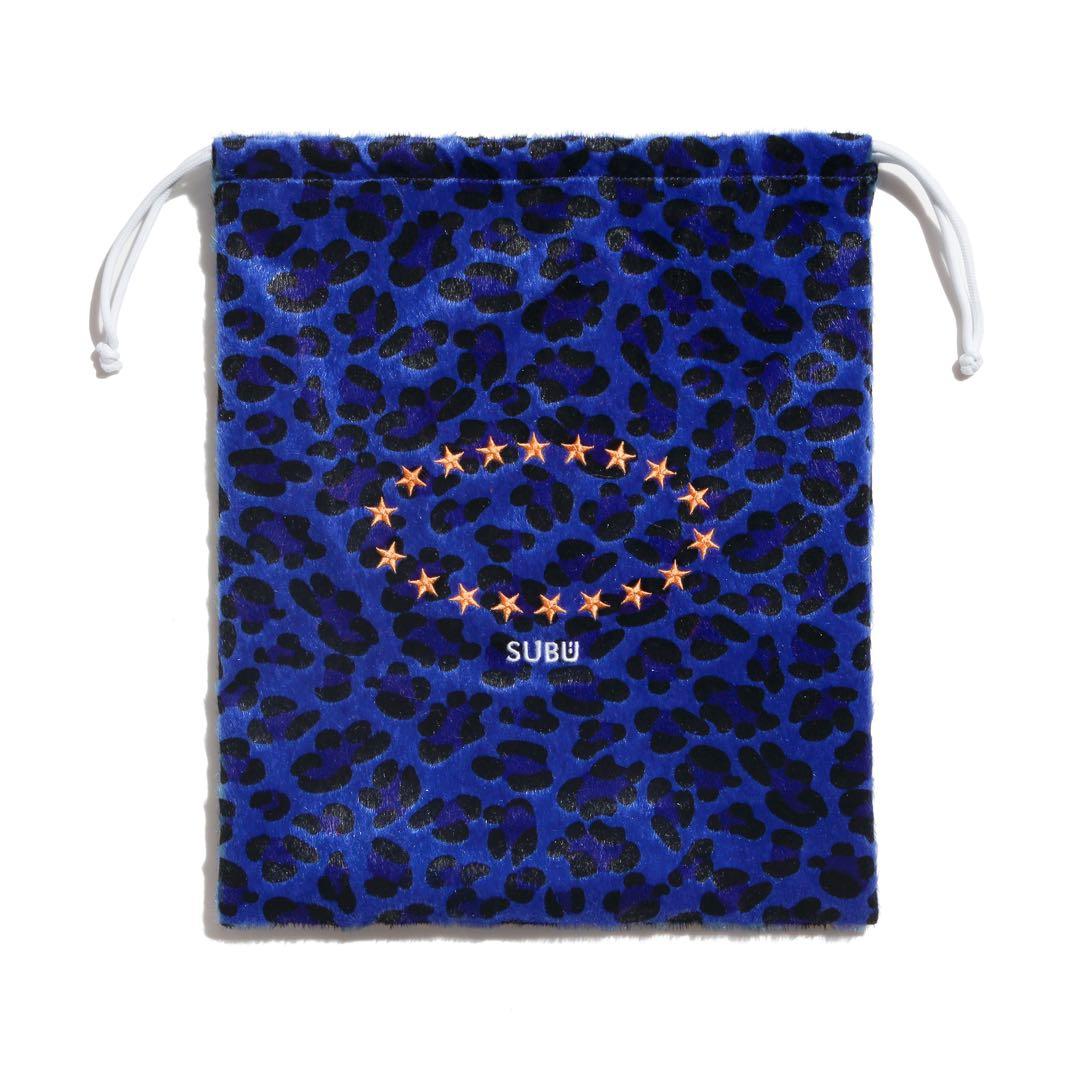 サイズ3 AFB x SUBU Leopard STAR Mule ブルー