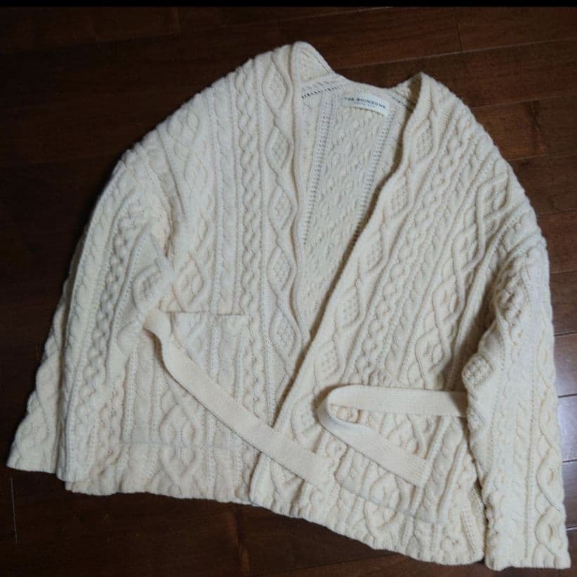 SHINZONE ケーブルニット カーディガン プルオーバー