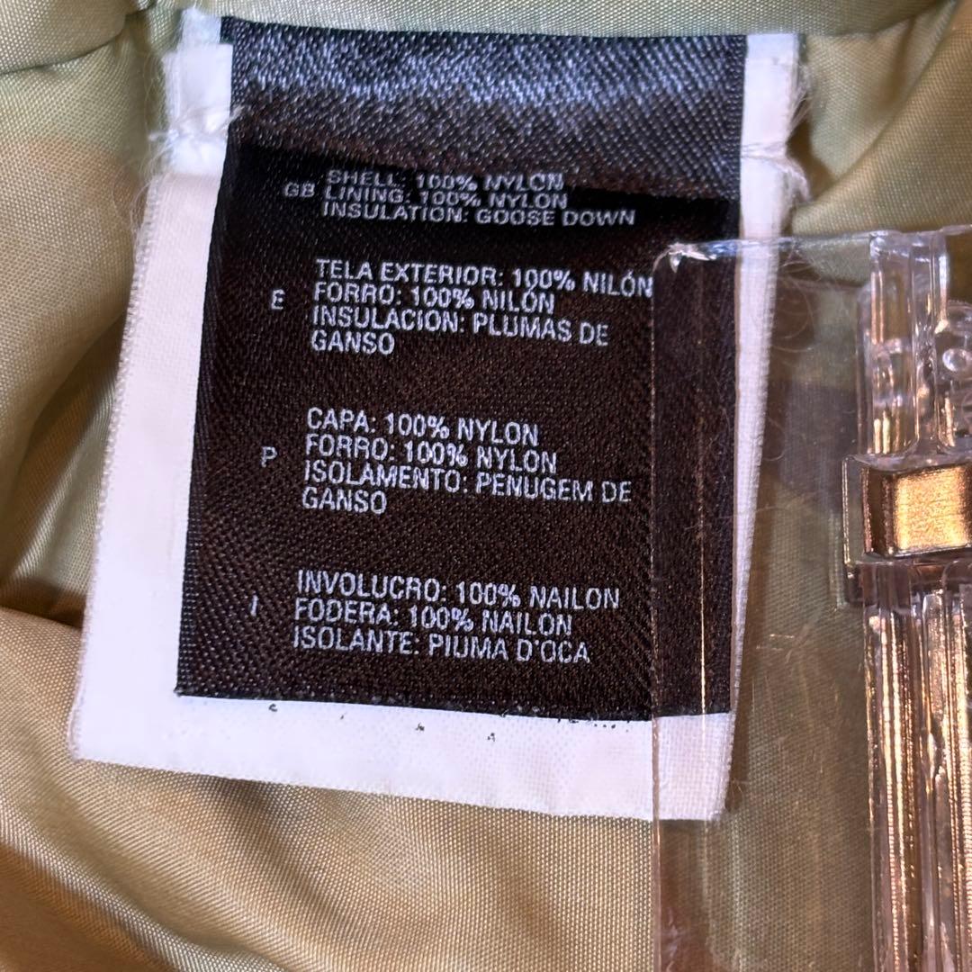 ザノースフェイス☆ダウンベスト　Ｍ　迷彩柄　ヌプシ