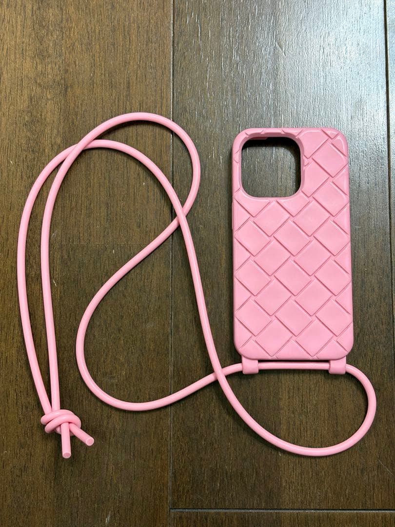 Bottega Veneta ピンク iPhone14proケース
