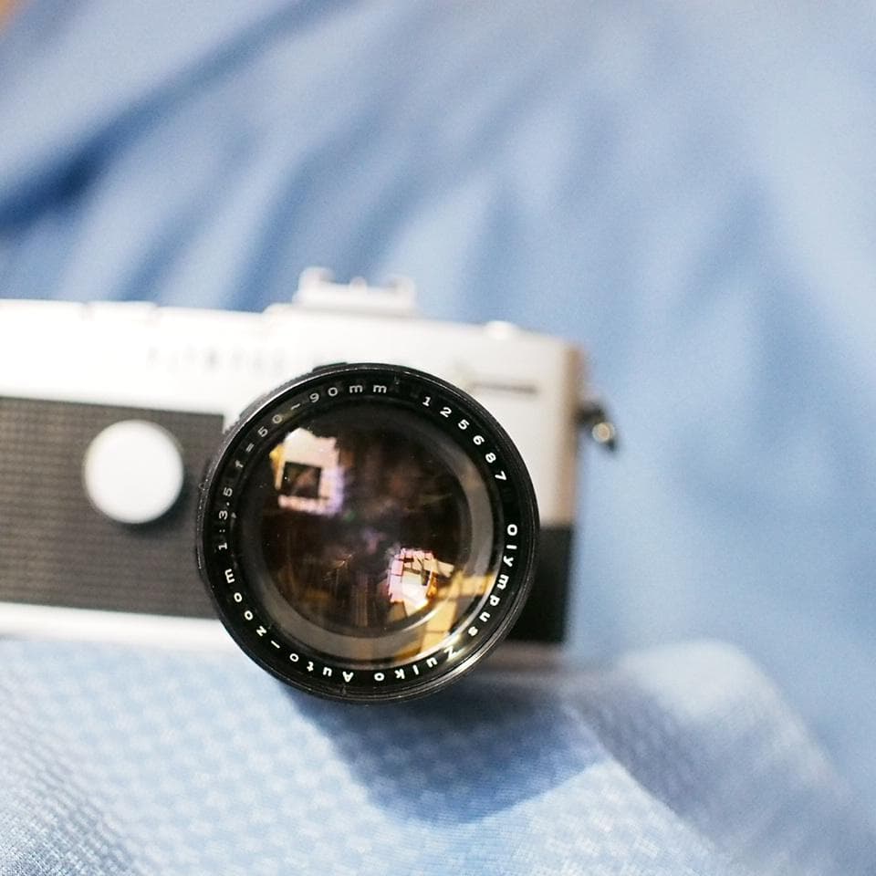 Olympus PEN FT OMアダプタ・銘レンズ4本セット