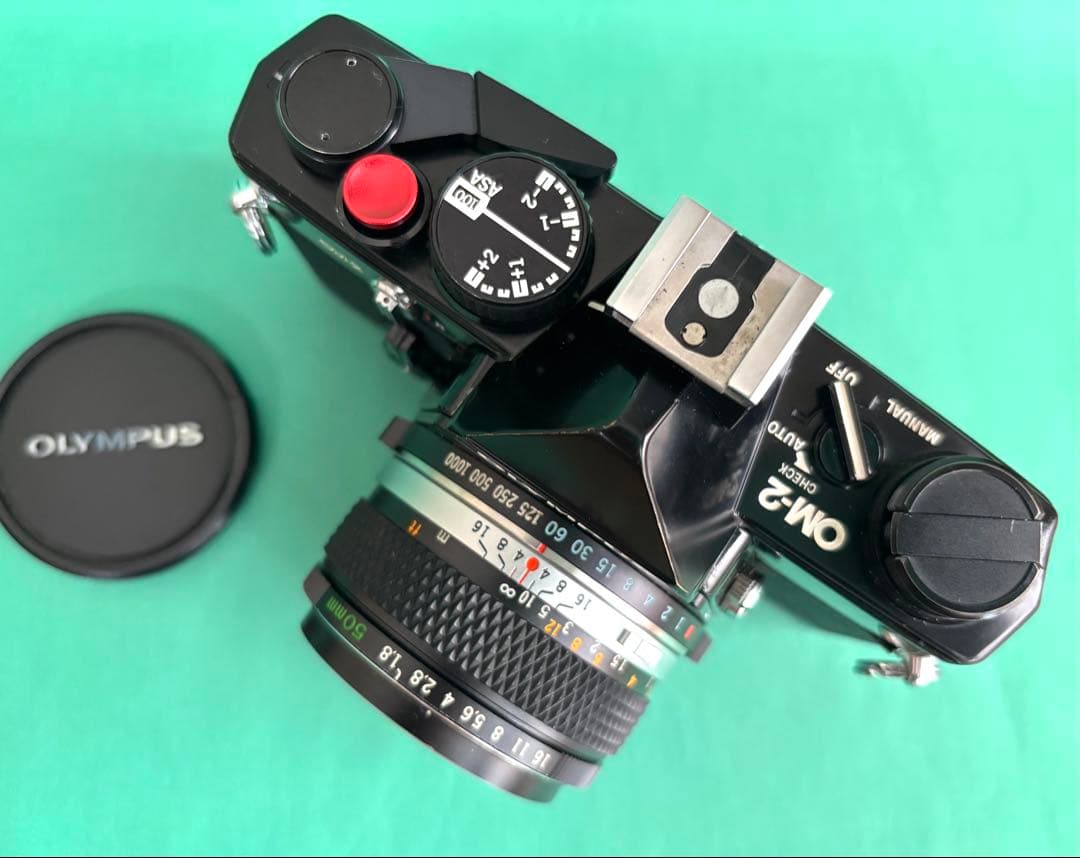 ★ OLYMPUS OM-2 BLACK + ★ 標準レンズ 50mm