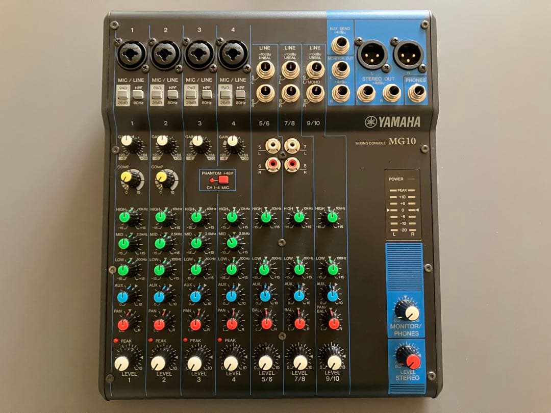 YAMAHA MG10 アナログミキサー