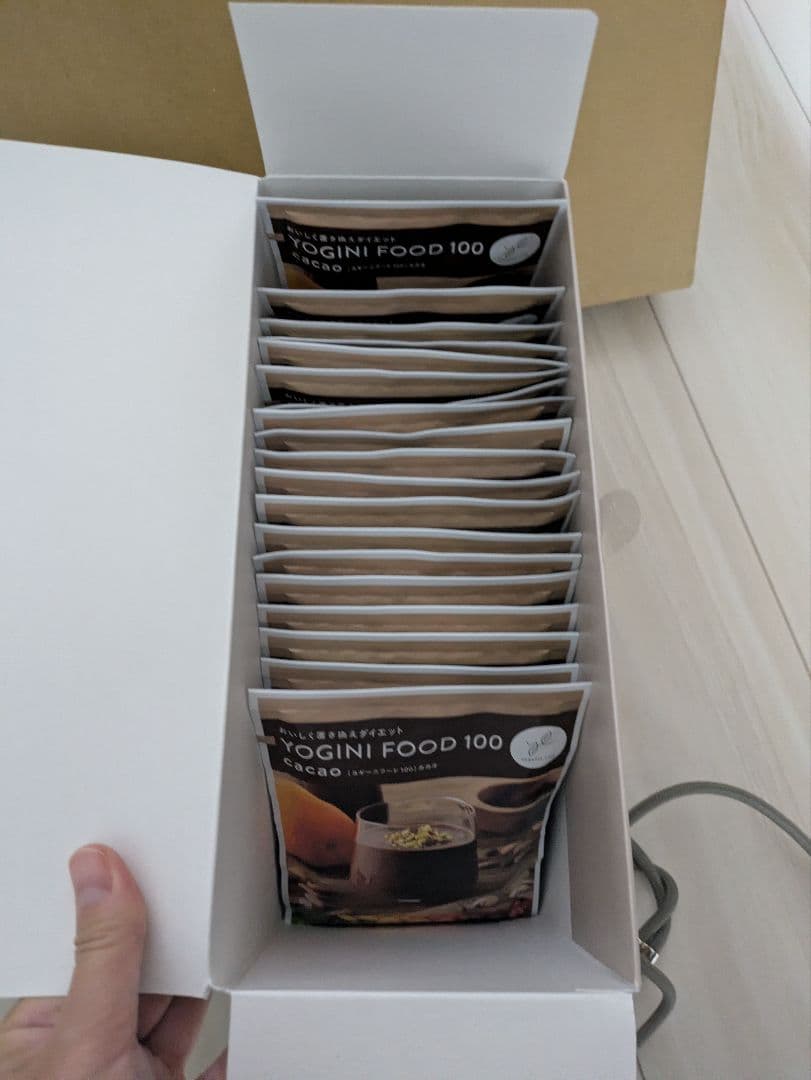 YOGINI FOOD 100 cacao ダイエットドリンク１９個