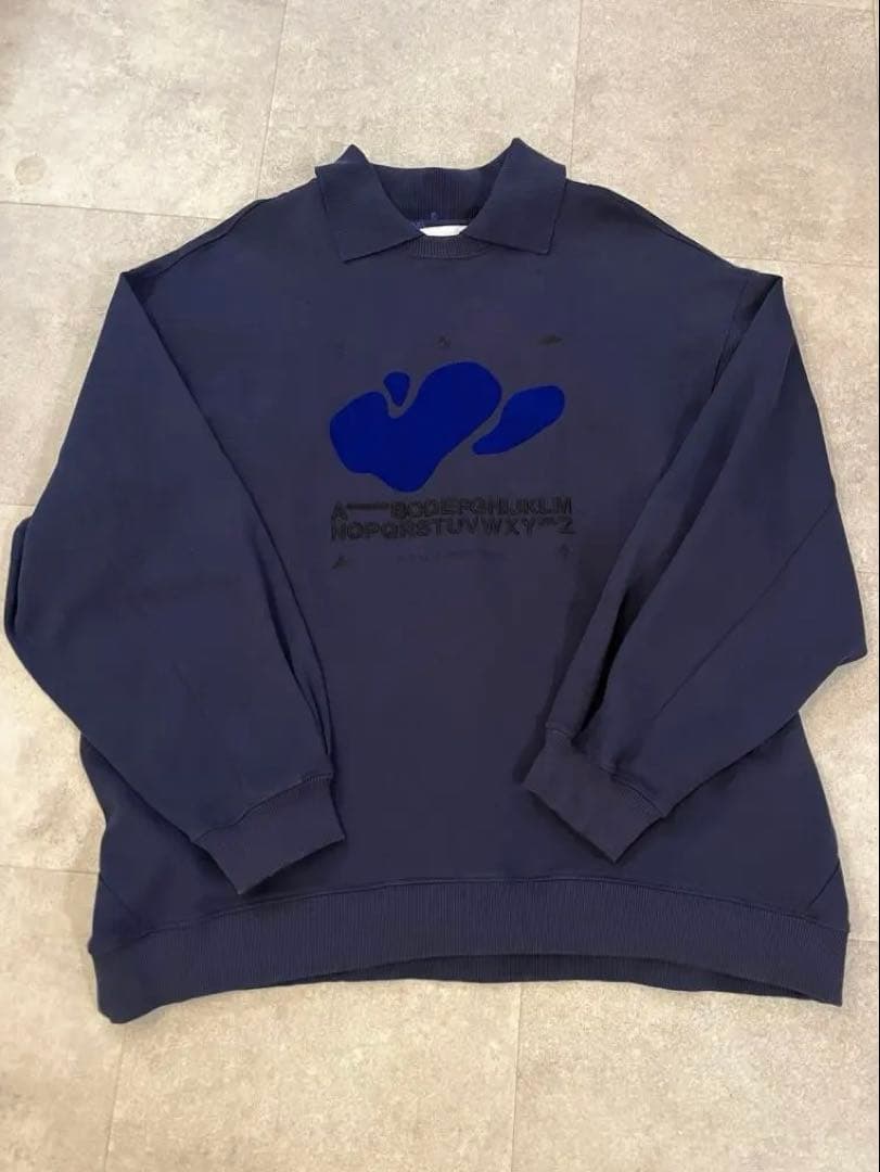 ZARA ADERERROR コラボ トレーナー ネイビー