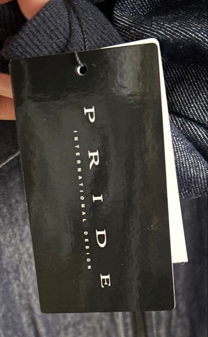 プライド・ディープブルー デニム ジャケット