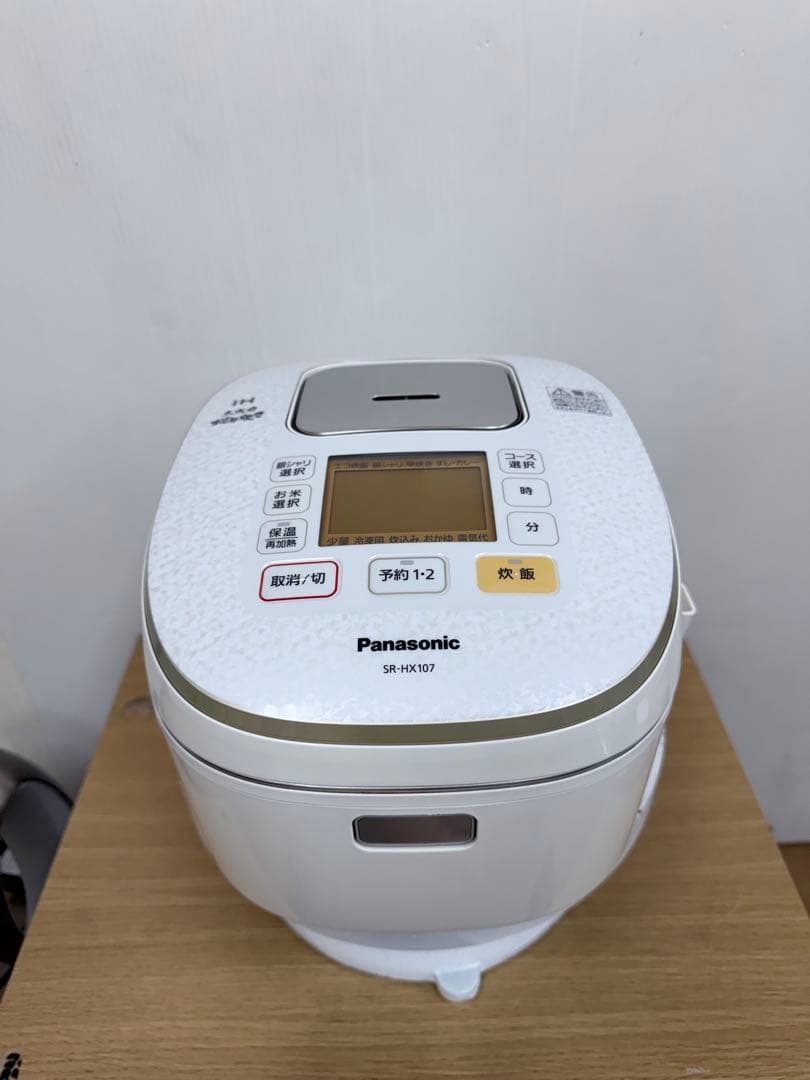 Panasonic IHジャー炊飯器SR-HX107 1.0L 2018年製