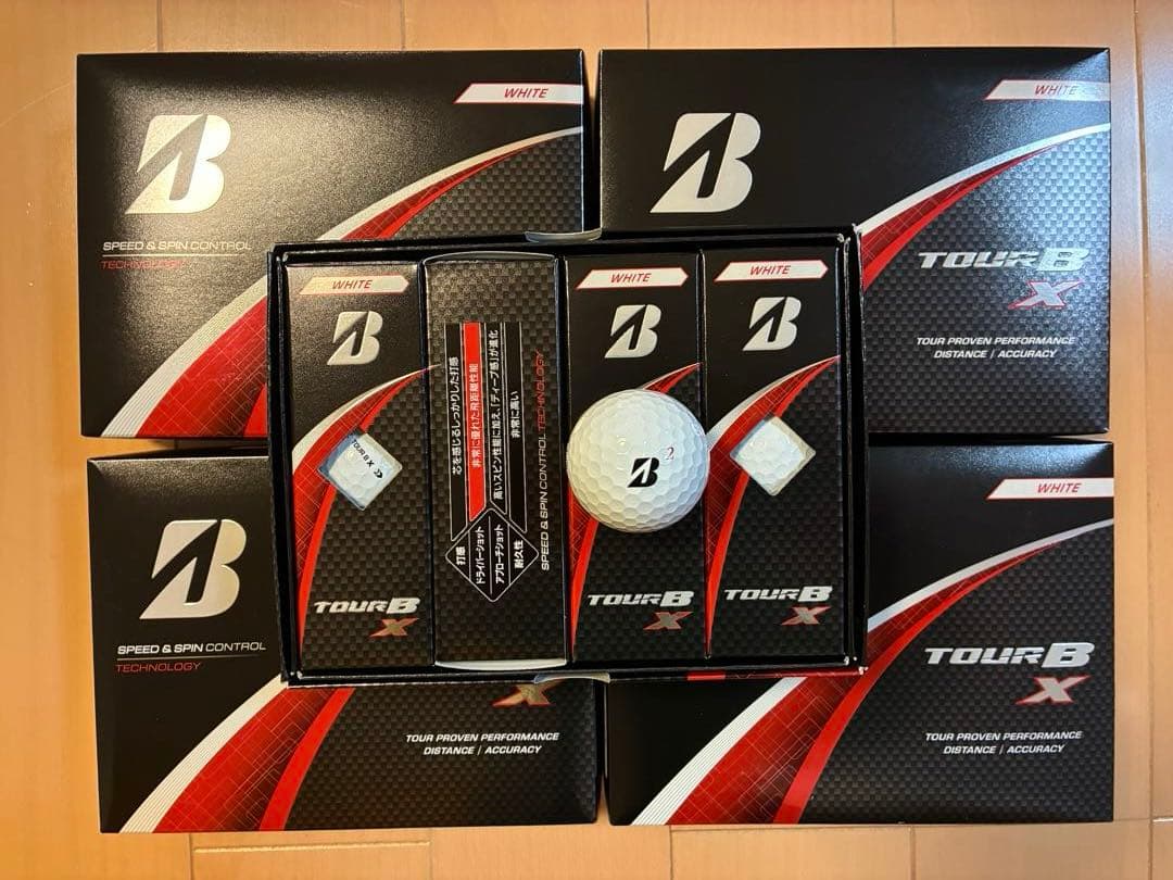 ブリヂストン TOUR B X 2024ゴルフボール White 5ダース60個