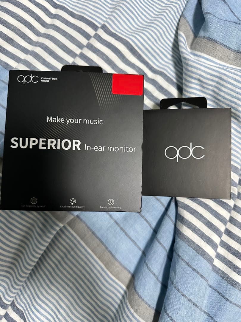 qdc SUPERIOR 純正4.4mmバランスケーブル付属