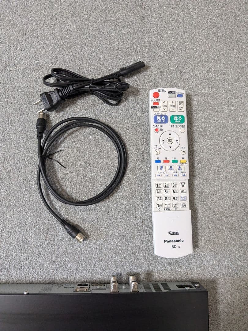 【美品】パナソニック Blu-rayレコーダー DMR-BRS500