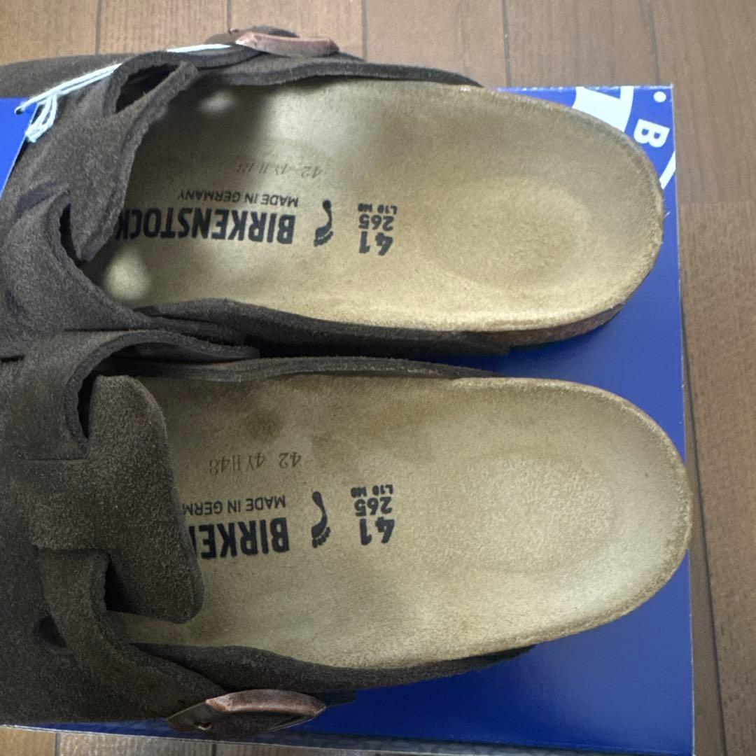 BIRKENSTOCK ビルケン Boston モカ 41 ナロー幅