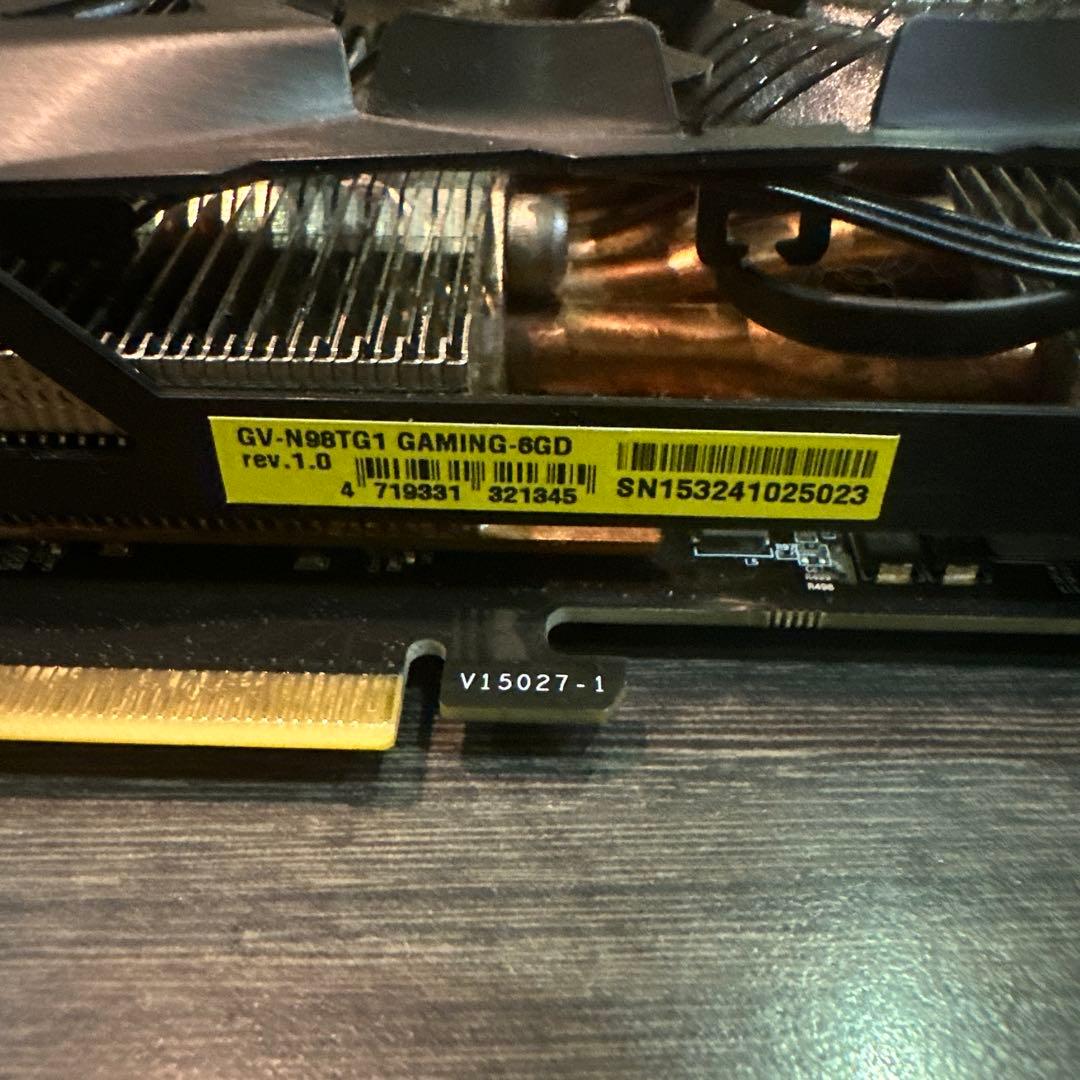 ジャンク GV-N98TG1 GAMING-6GD