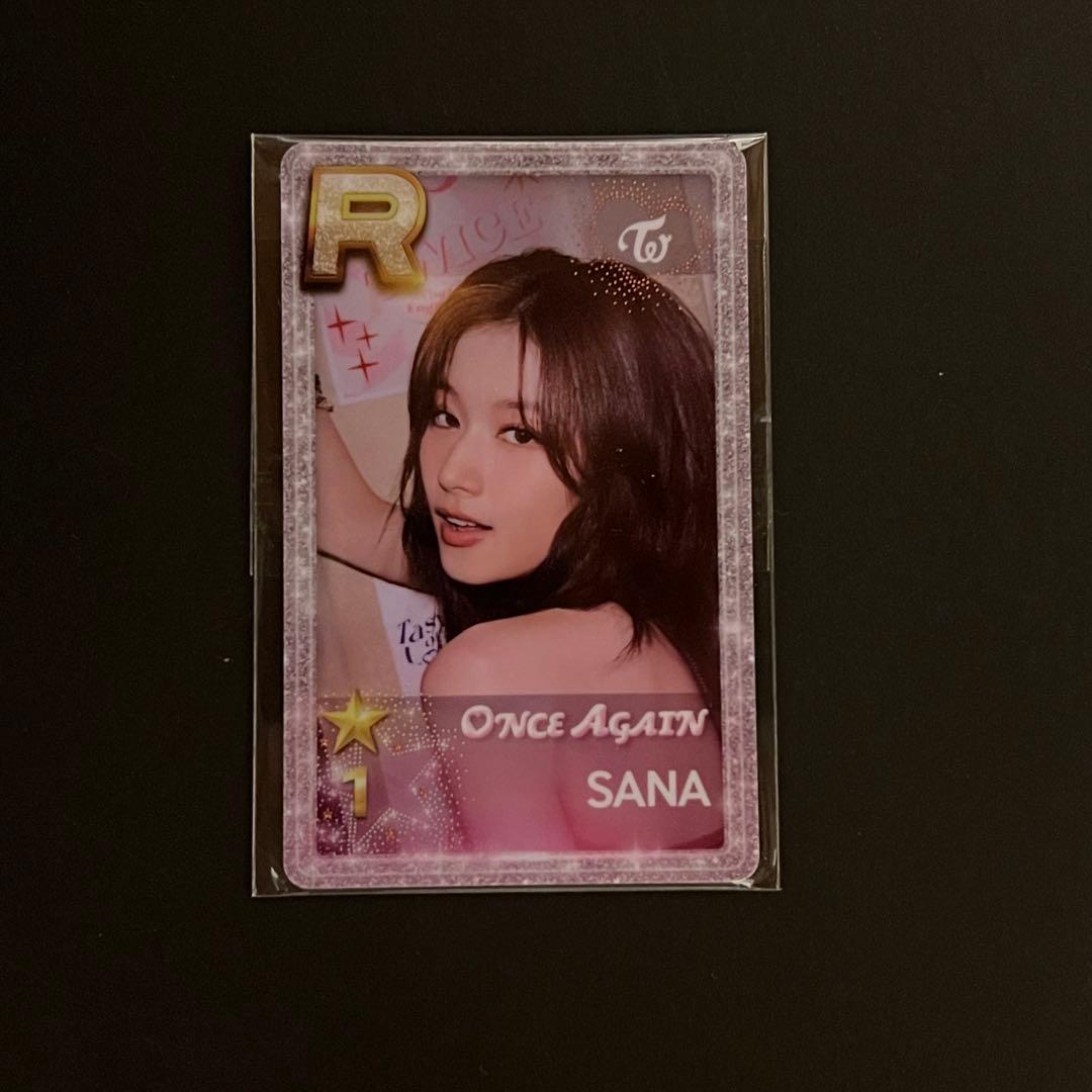 twice サナ　ssjyp ファンミ　ポップアップストア　8周年　トレカ