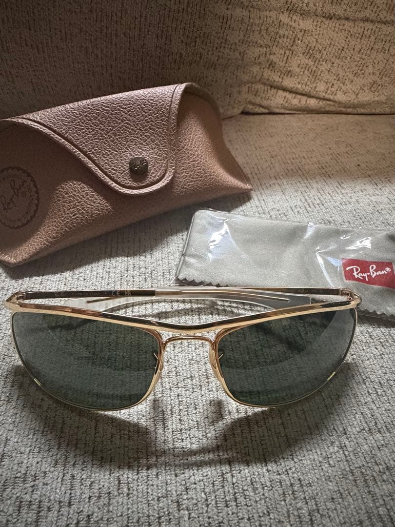 Ray-Ban ゴールドフレーム サングラス