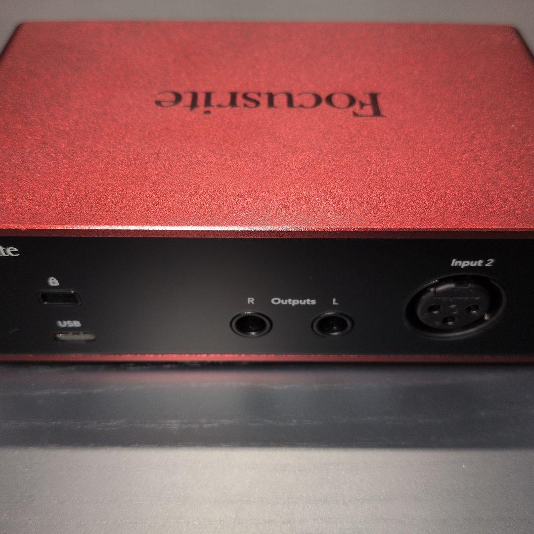 【極美品】Focusrite Scarlett Solo (Gen4)