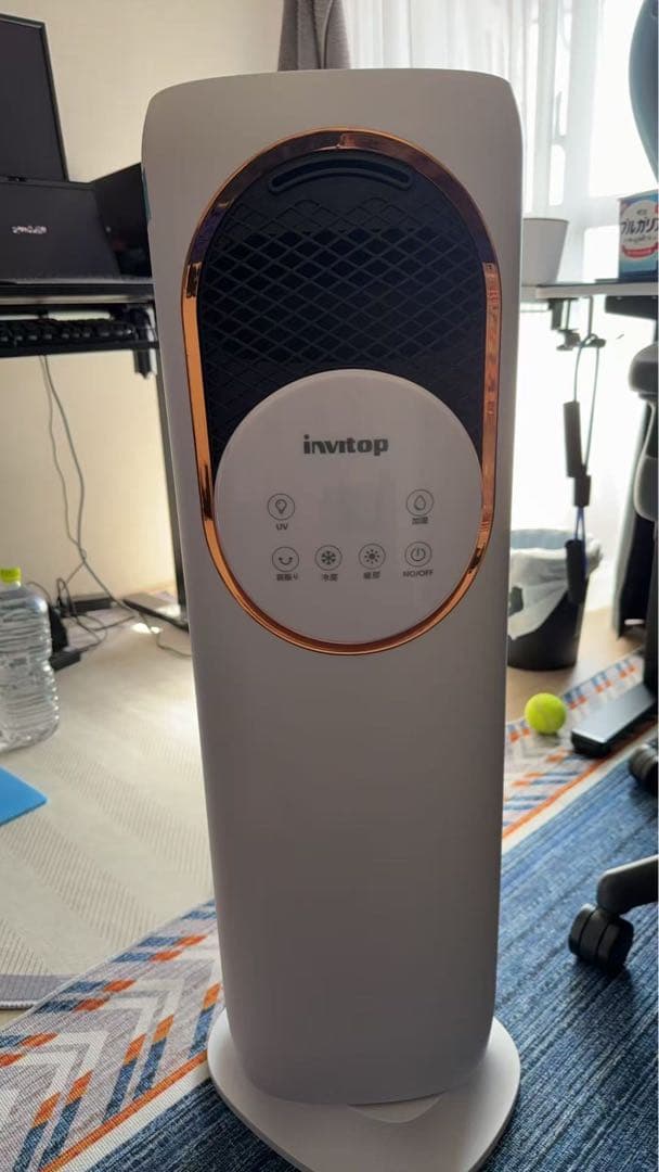 invitop タワー型冷風機 UV機能付き