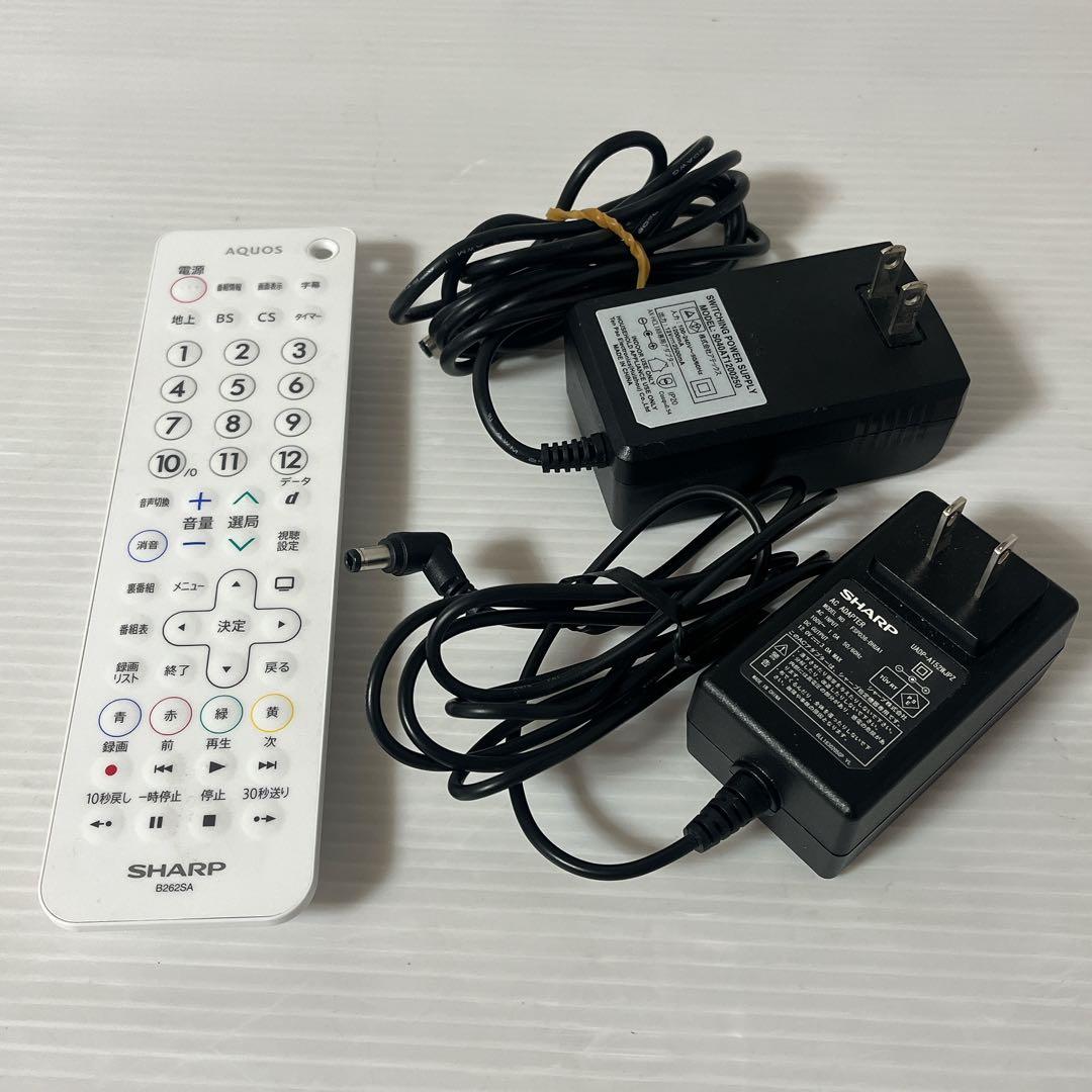 シャープ　防水ワイヤレステレビ　2T-C12AF ブラック