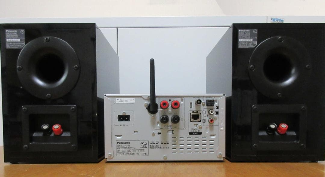 Panasonic SA-PMX9 コンポ Bluetooth対応 リモコン付き