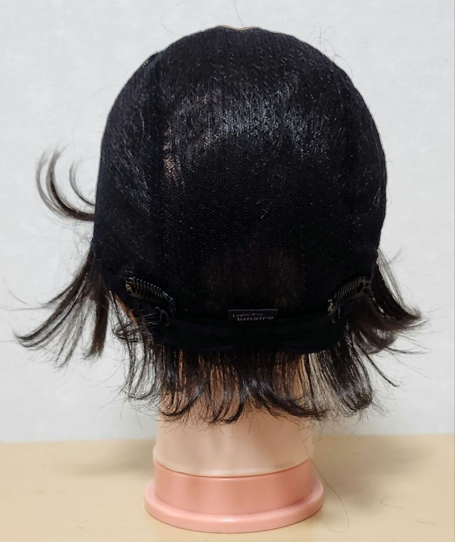 ぽっちり　2個まとめてウィッグ　ショートボブウィッグ ダークブラウン