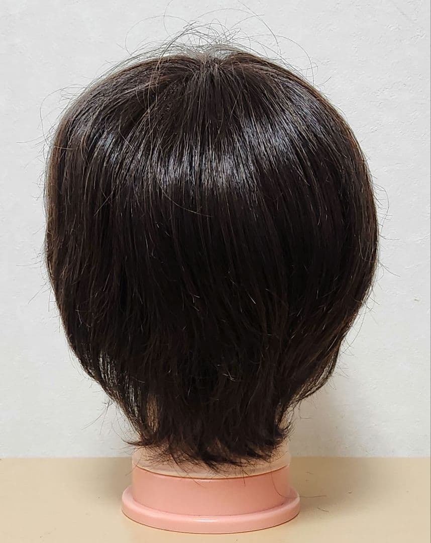 ぽっちり　2個まとめてウィッグ　ショートボブウィッグ ダークブラウン